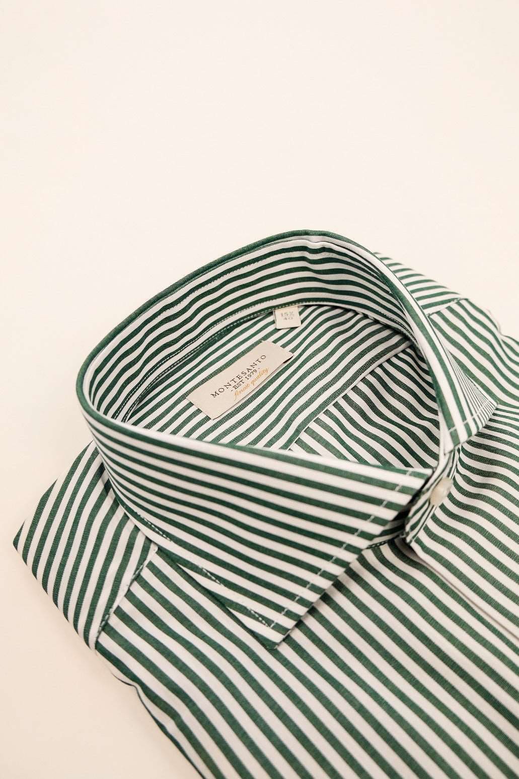 Camicia classica rigata da uomo made in italy – Portofiori