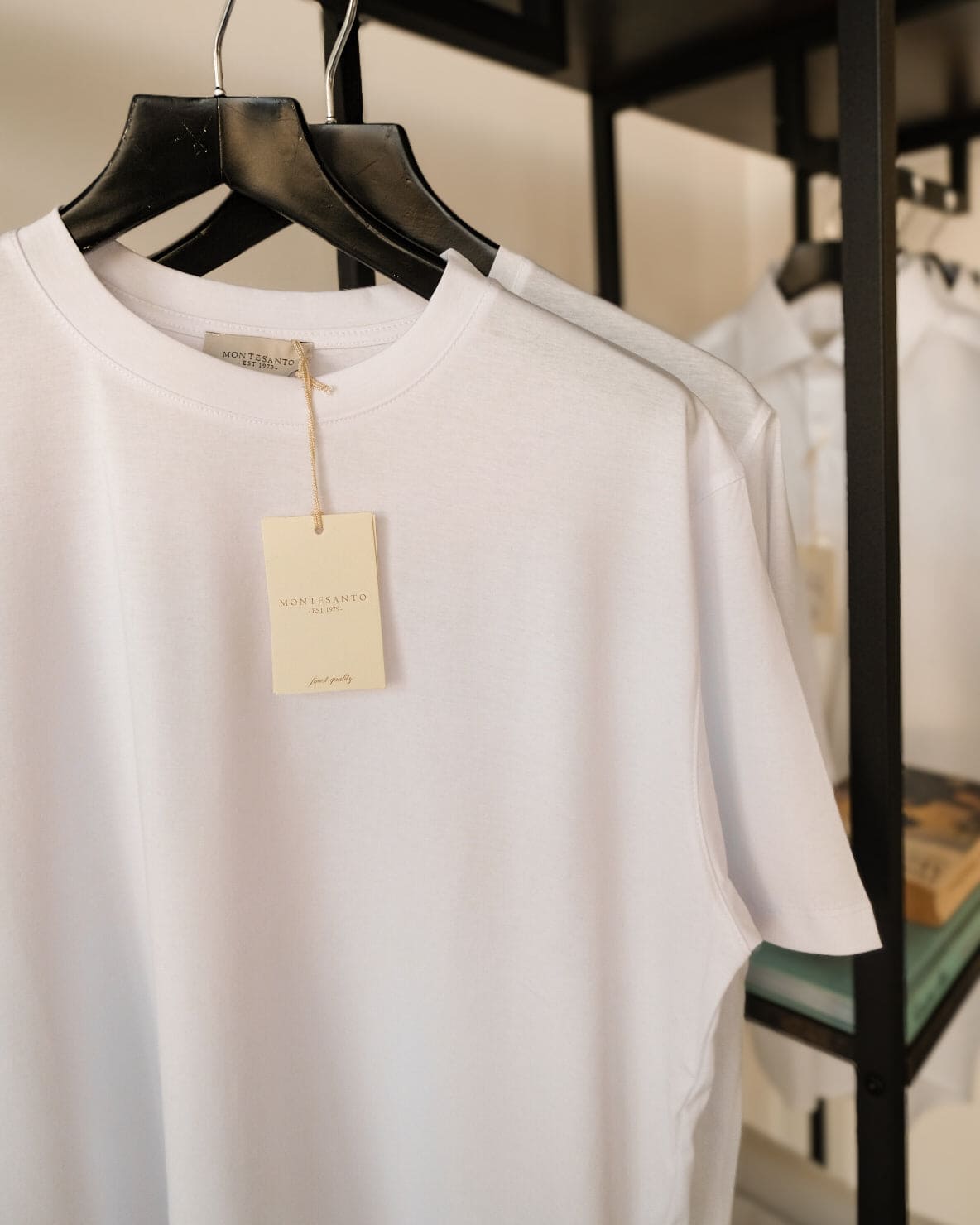 t shirt da uomo in cotone made in italy