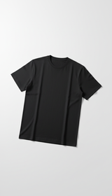 Camicia nera cotone fine
