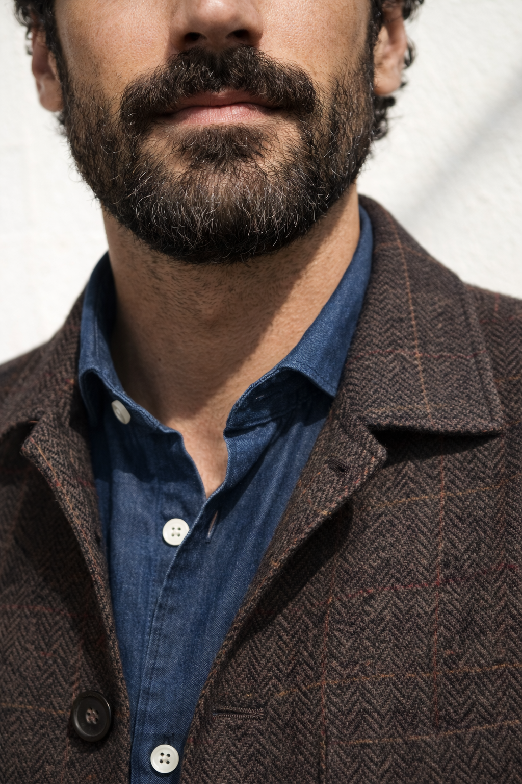 GIACCA-OVERSHIRT-UOMO-MADE-IN-ITALY-GALLES-MORO-indossata