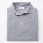Polo maglione in lana e cashmere grigia