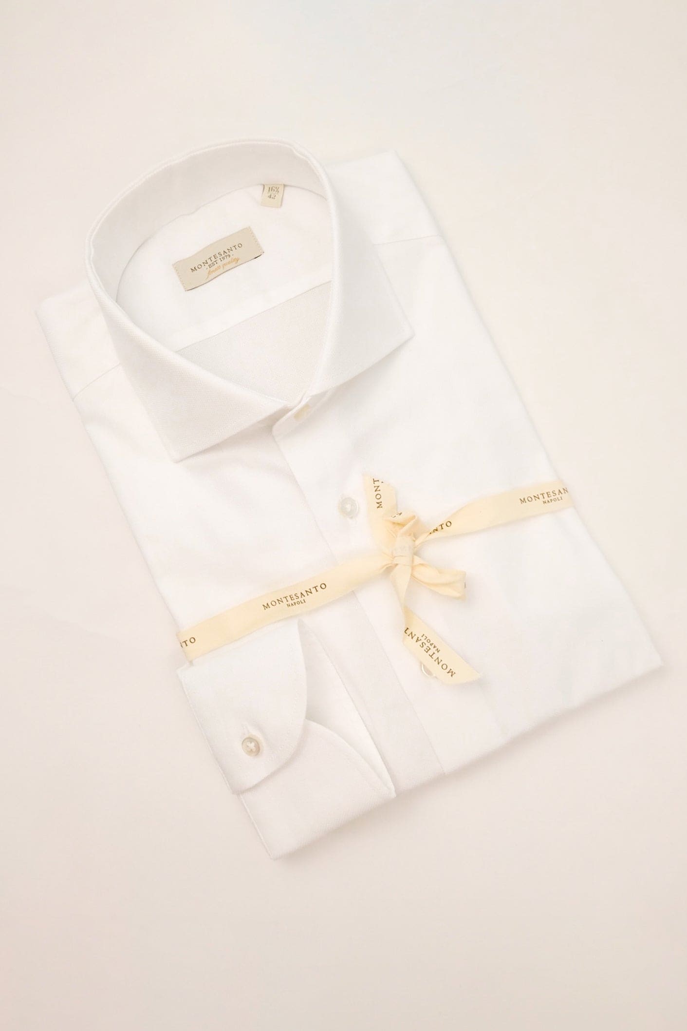 camicia uomo bianca royal oxford cotone made in italy