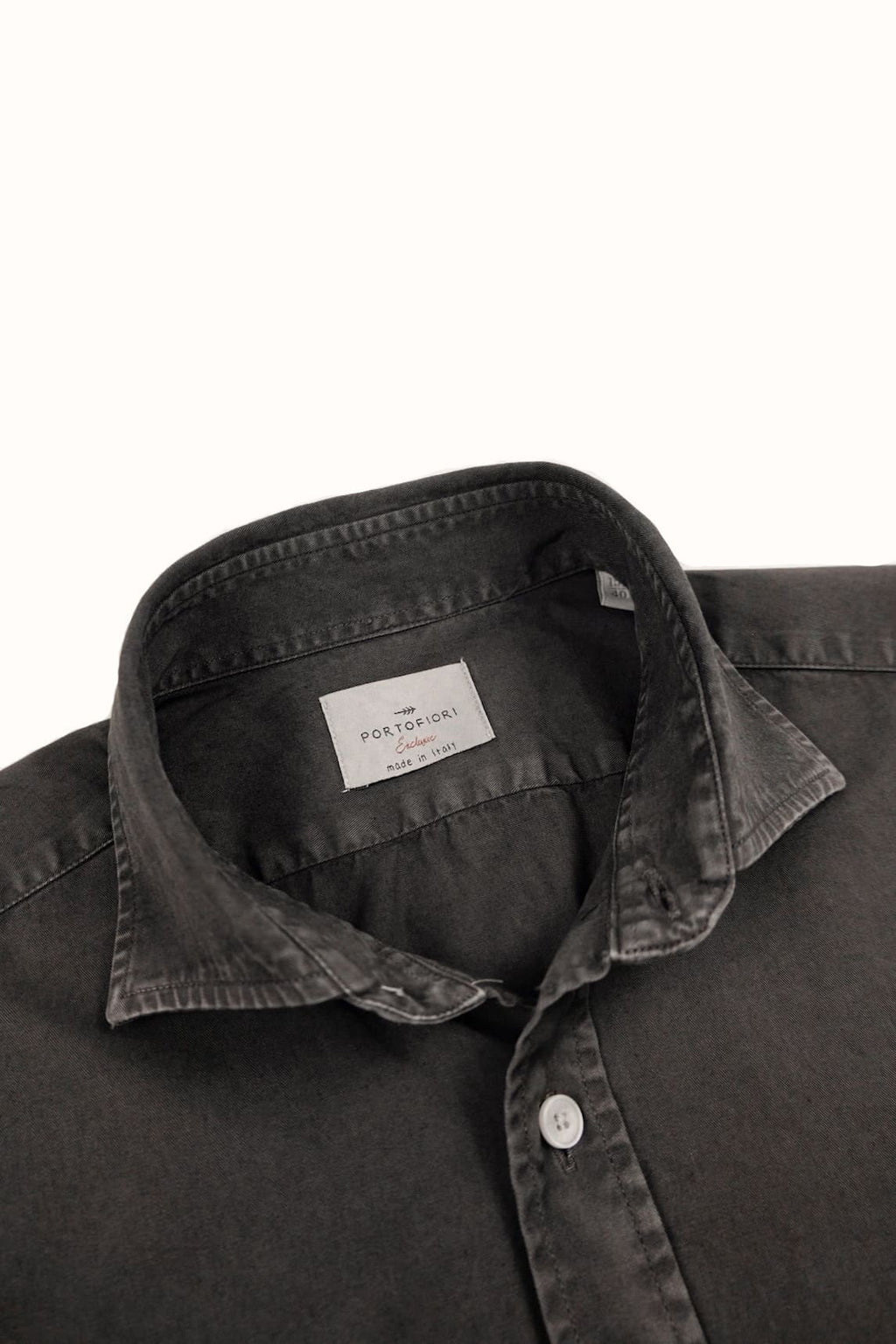 camicia da donna in gabardina di cotone made in italy