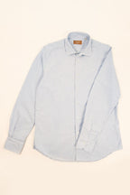camicia da donna in oxford di cotone made in italy