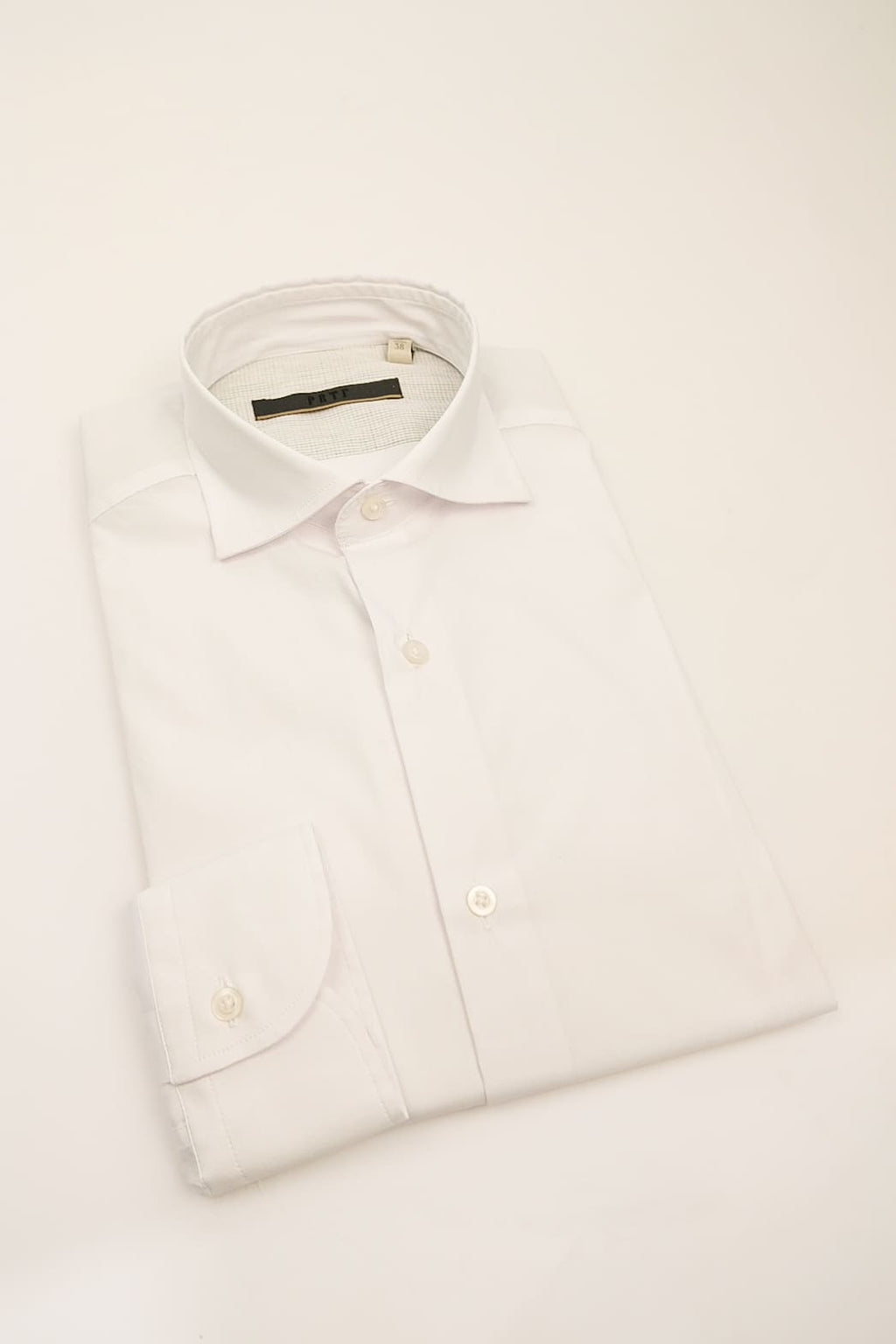 camicia da donna in cotone popeline bianca made in italy