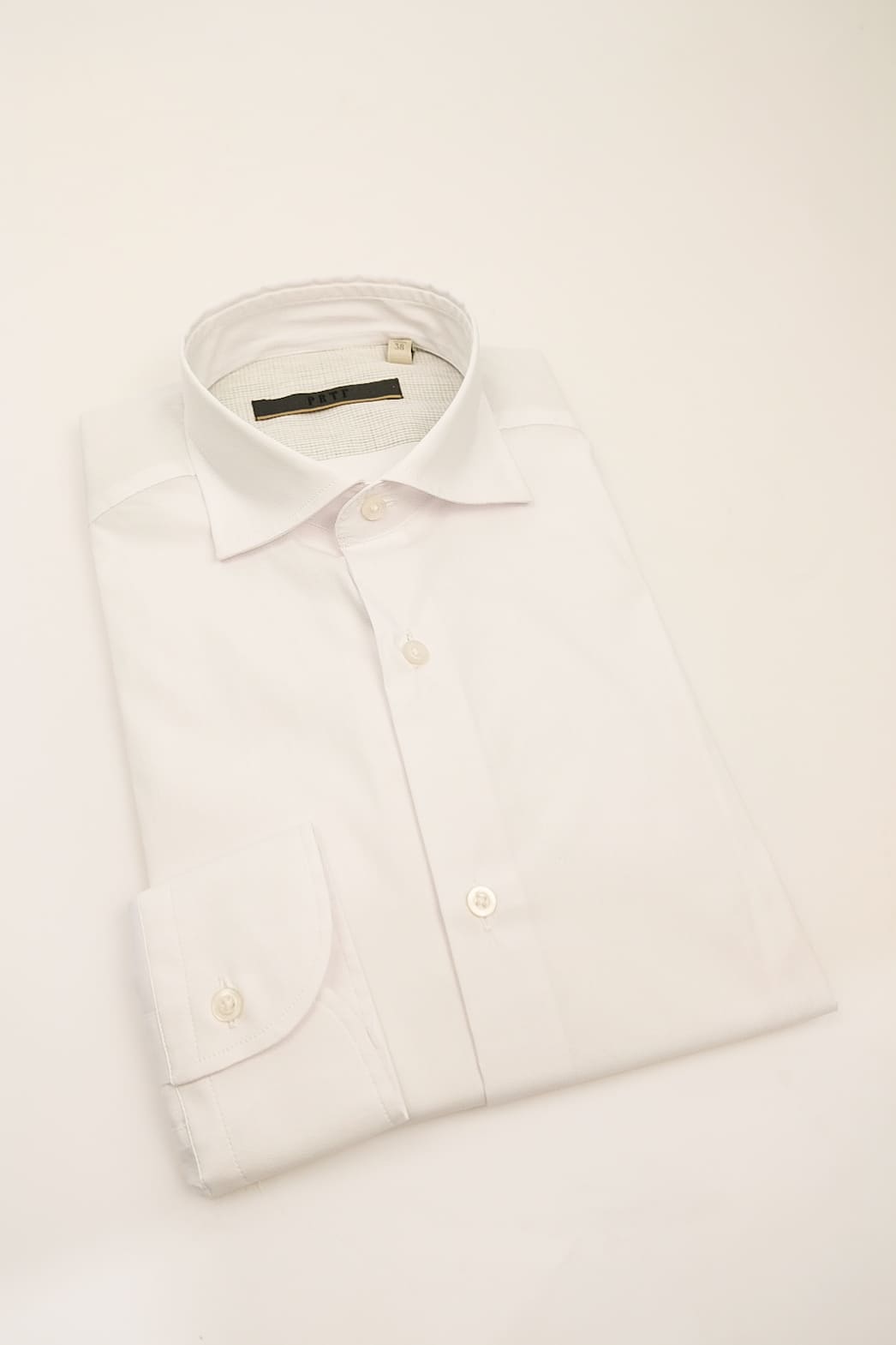 camicia da donna in cotone popeline bianca made in italy