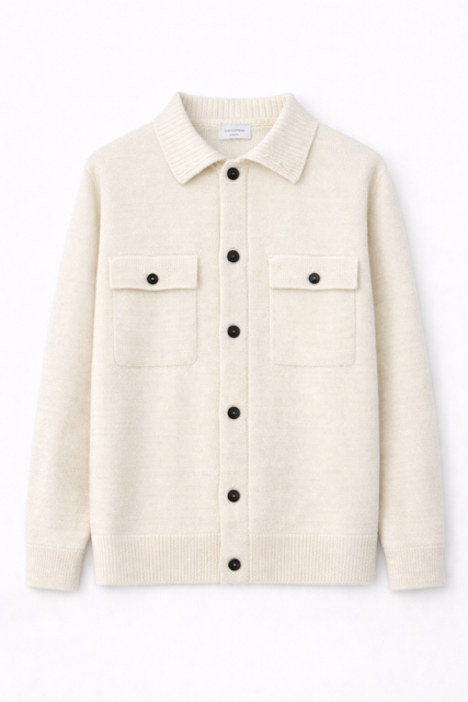 camicia-maglione-panna-lana-uomo-made-in-italy