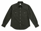 camicia-texana-cotone-verde-davanti