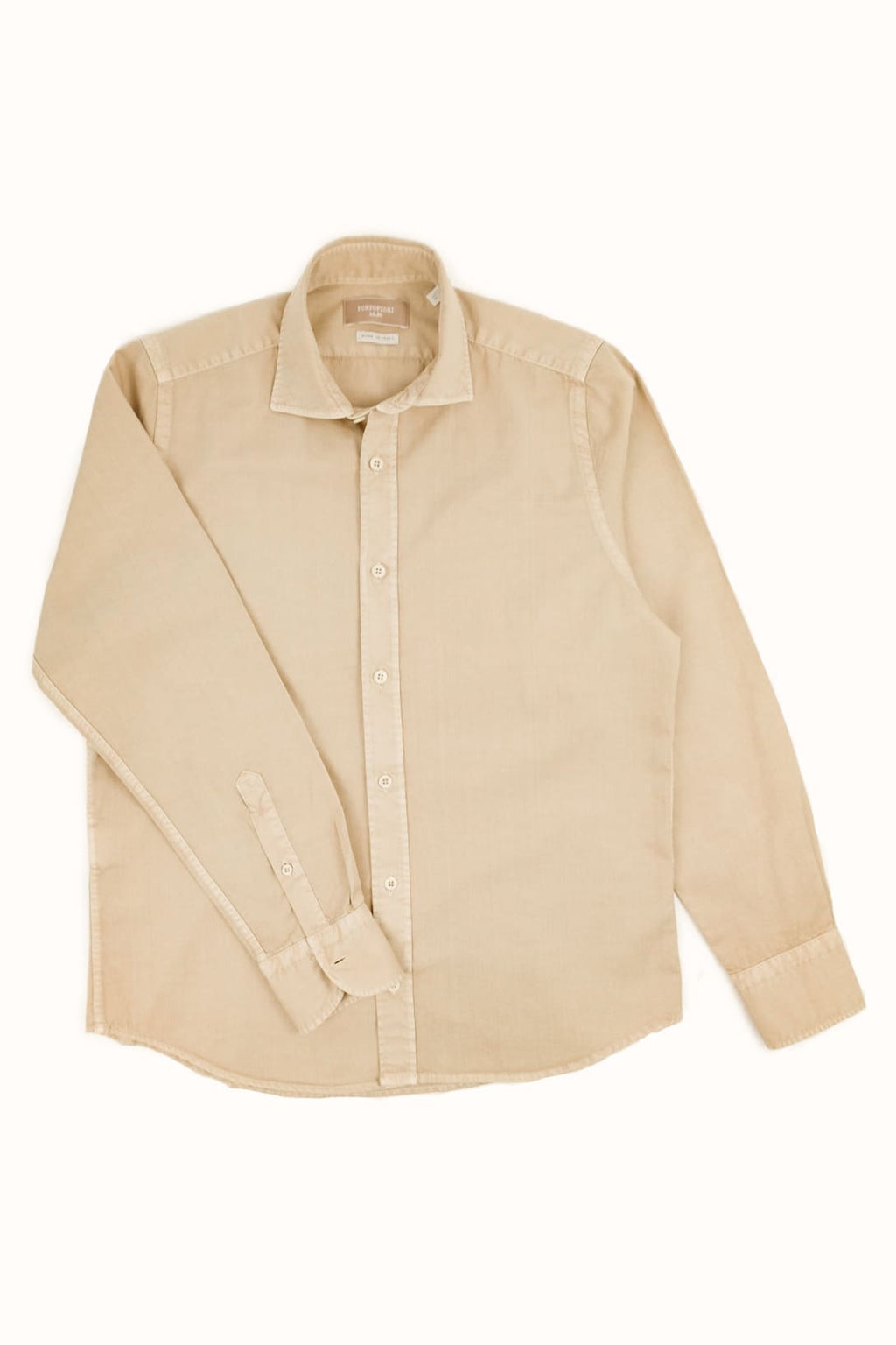 camicia da donna in gabardina di cotone made in italy