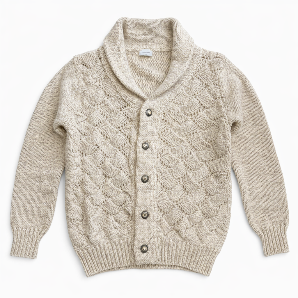 cardigan-maglione-intrecciato-uomo-made-in-italy-beige