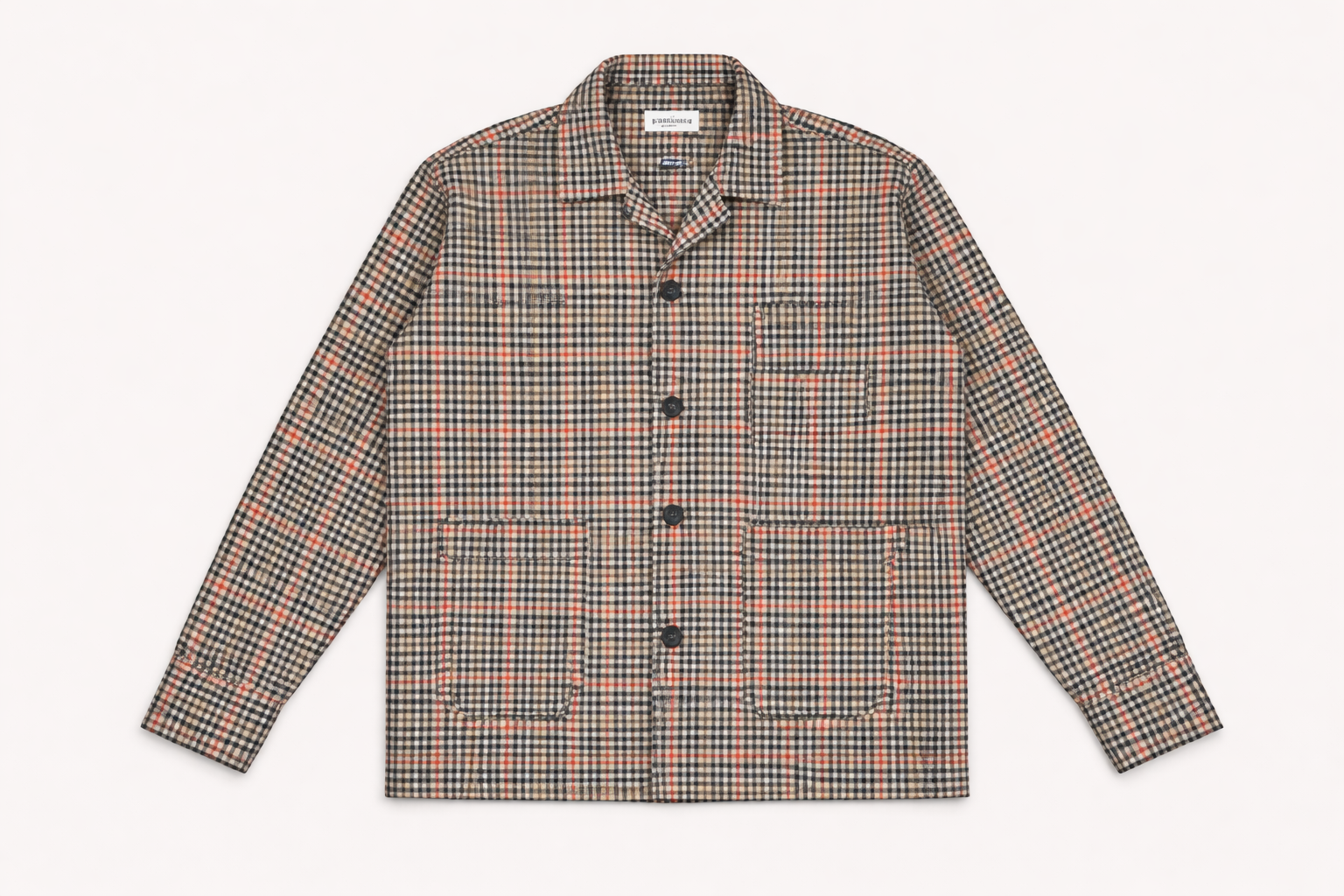 giacca-estiva-di-cotone-quadro-uomo-made-in-italy-davanti