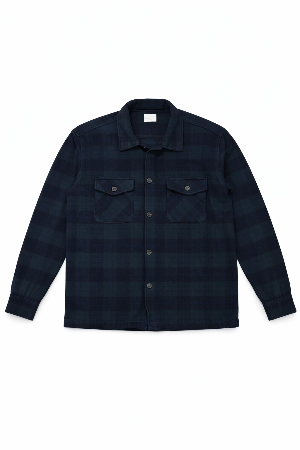 giacca-overshirt-cotone-uomo-quadro-scozzese-verde--made-in-italy