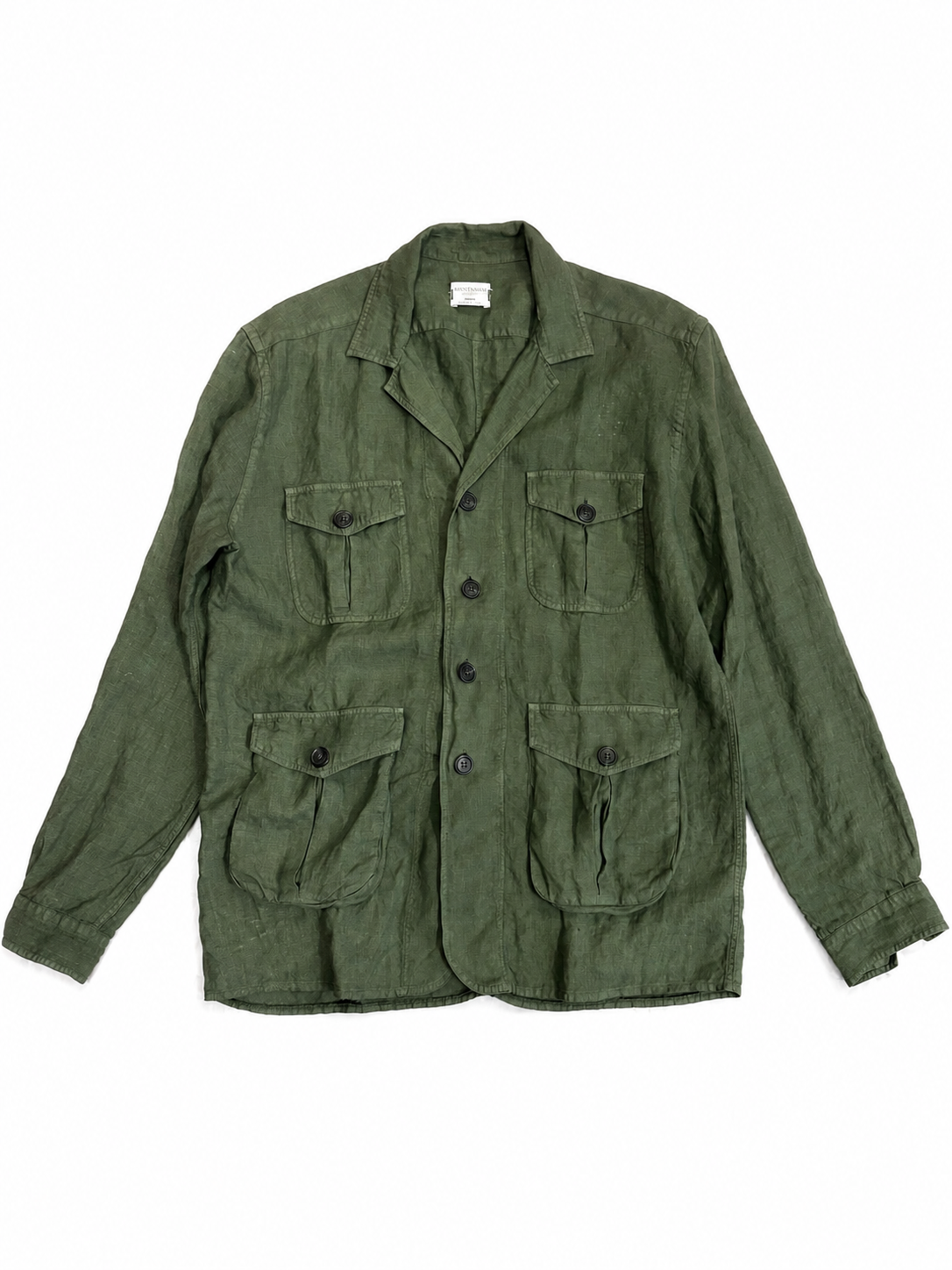 Giacca sahariana 100% lino