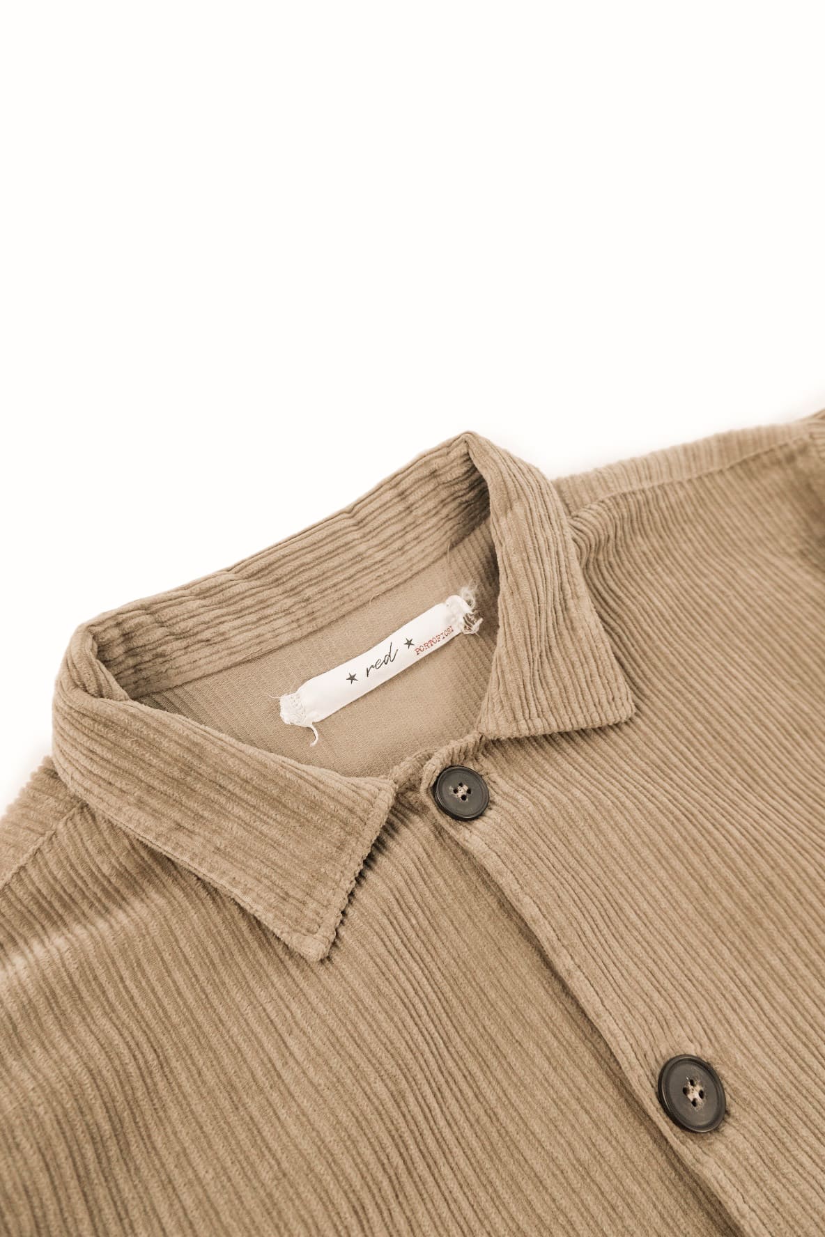 giacca di velluto da uomo in cotone made in italy beige