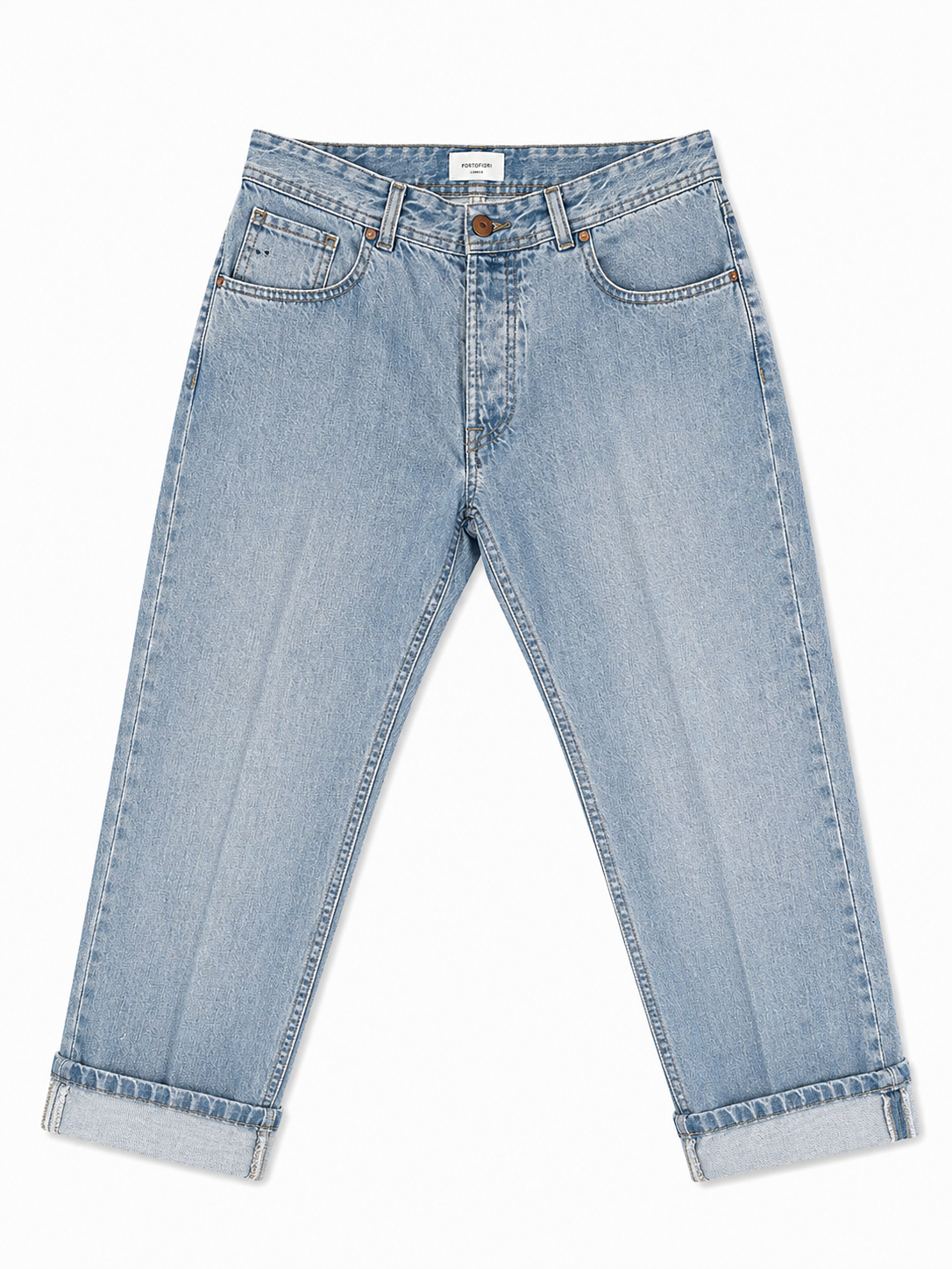 Jeans Uomo Denim Cimosato