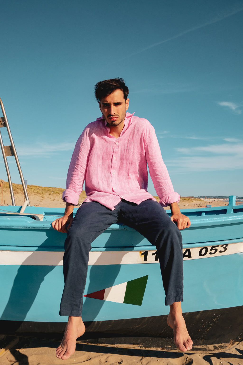 Camicia 100% Lino