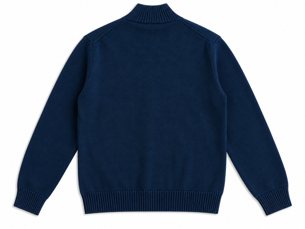 maglione-bomber-uomo-lana-cotone-blu-dietro