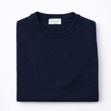maglione-girocollo-blu-lana-cashmere-uomo-made-in-italy-piegato