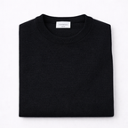 maglione-girocollo-nero-lana-cashmere-uomo-made-in-italy-piegato