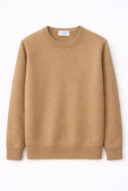 maglione-girocollo-nocciola-lana-cashmere-uomo-made-in-italy