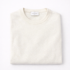 maglione-girocollo-panna-lana-cashmere-uomo-made-in-italy-piegato