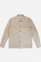 Overshirt in Cotone Lavato