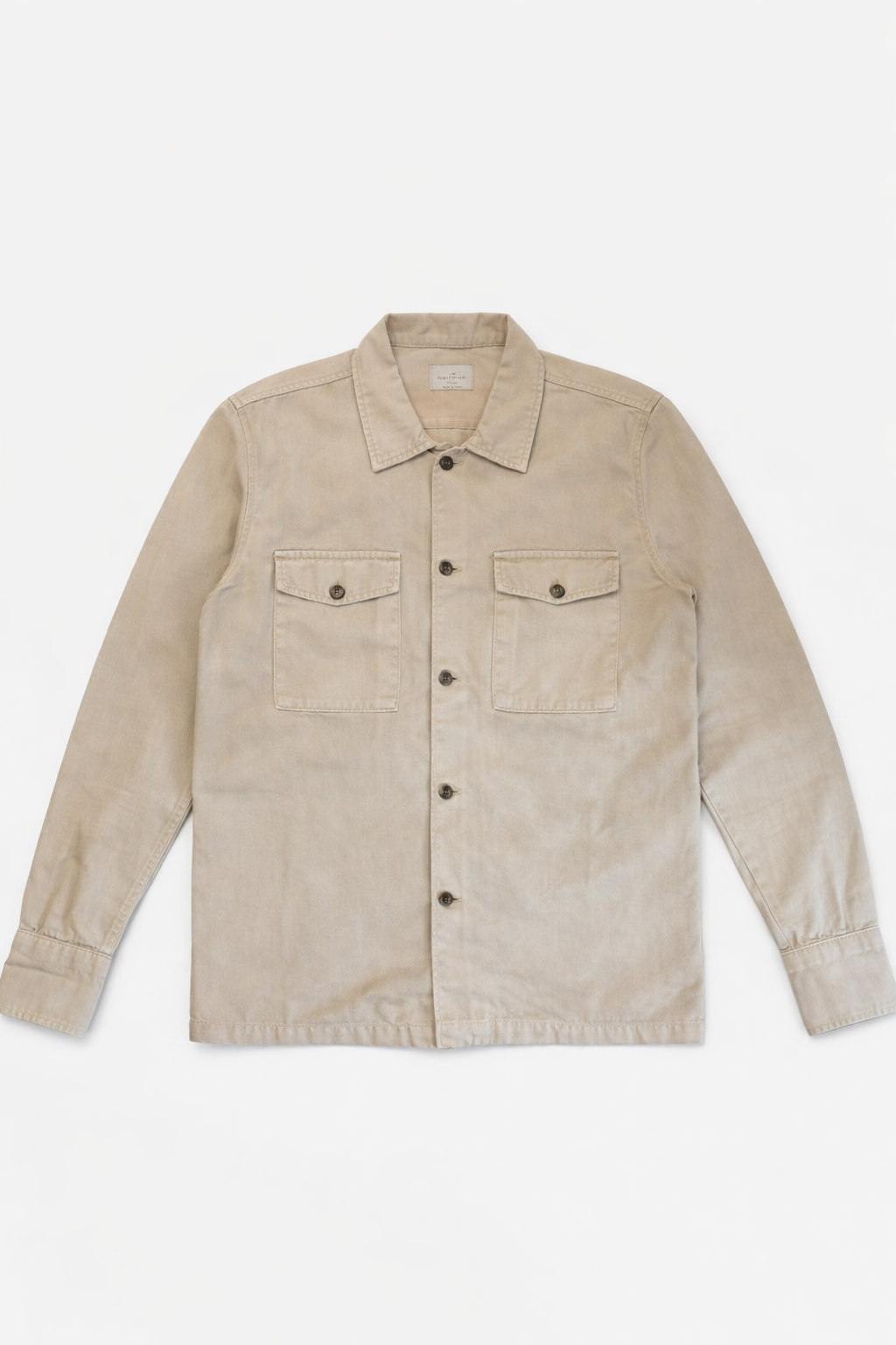 Overshirt in Cotone Lavato