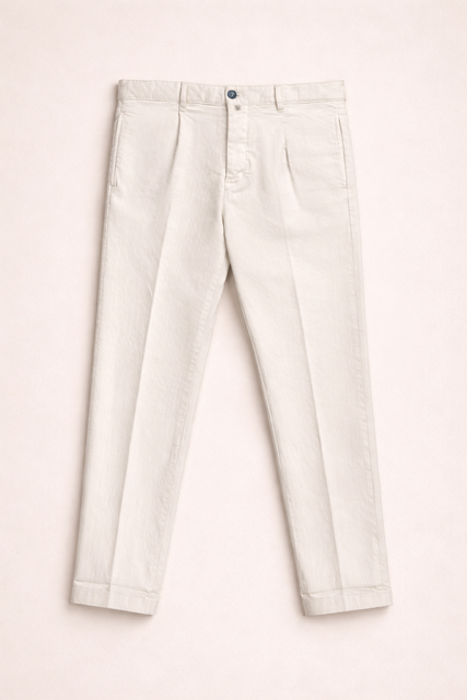 pantalone-cotone-panna-uomo-made-in-italy-still-life