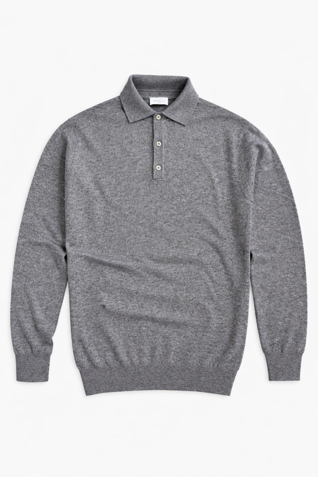 polo-cotone-manica-lunga-grigia-da-uomo-made-in-italy