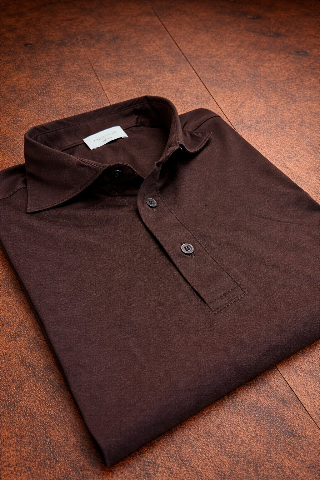 polo in cotone supima da uomo made in italy