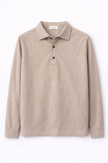 polo-cotone-uomo-made-in-italy-beige