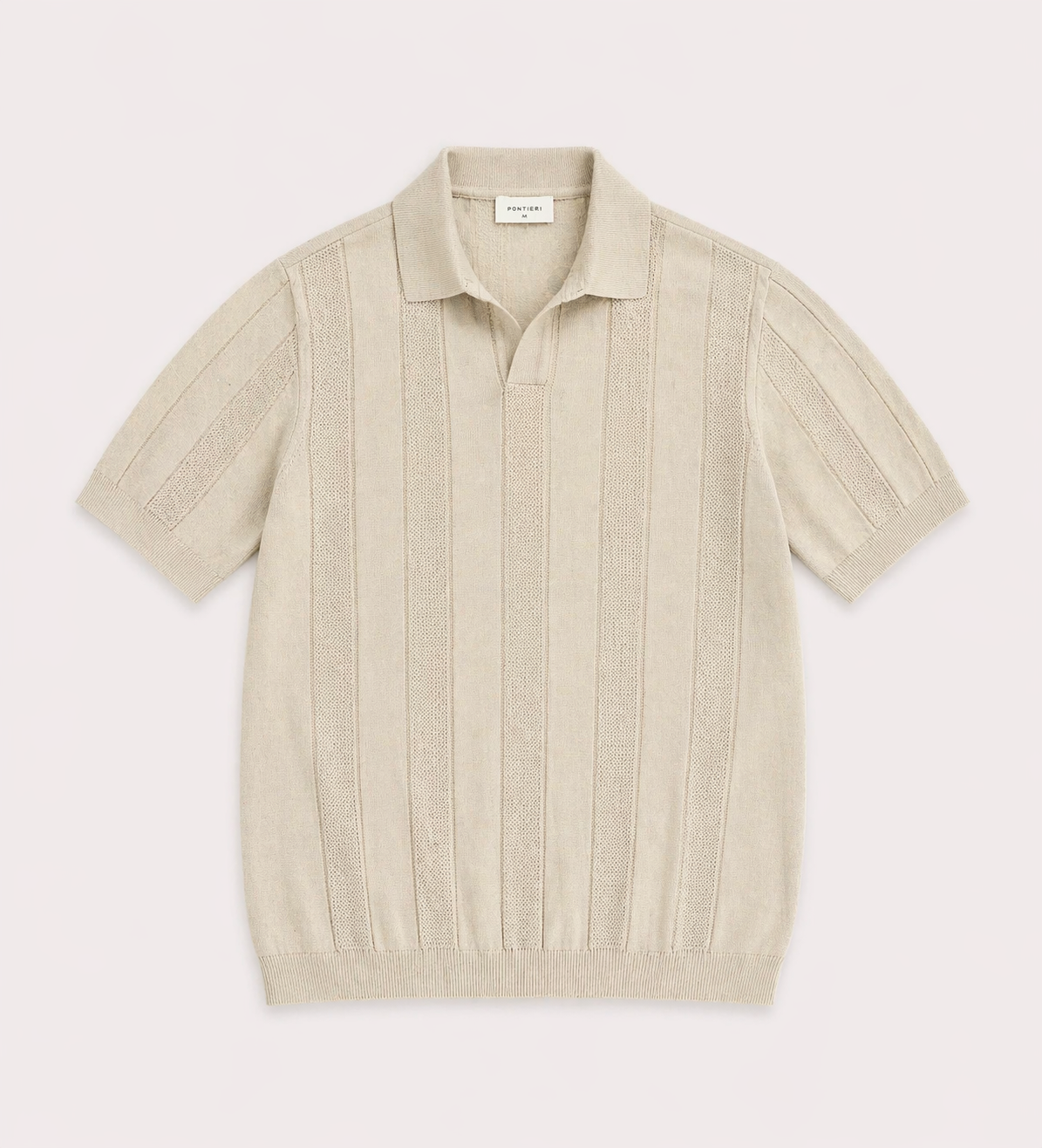 Polo in Maglia di Cotone fantasia