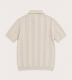 Polo in Maglia di Cotone fantasia