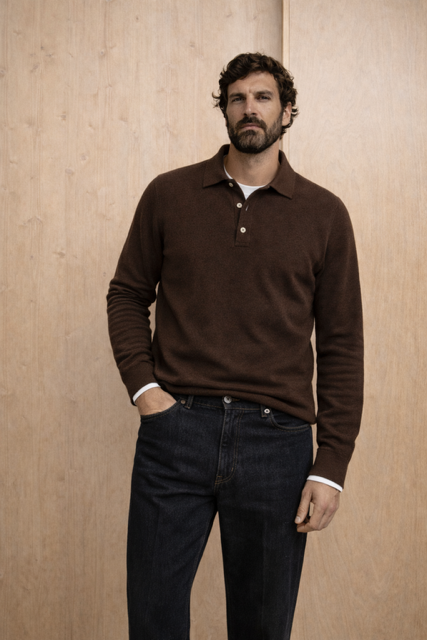 polo-maglione-moro-uomo-made-in-italy-indossata