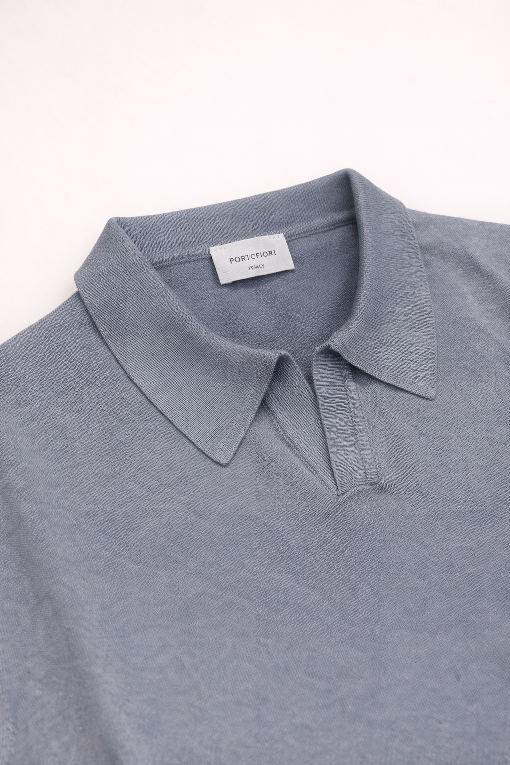 Polo in Maglia di Cotone