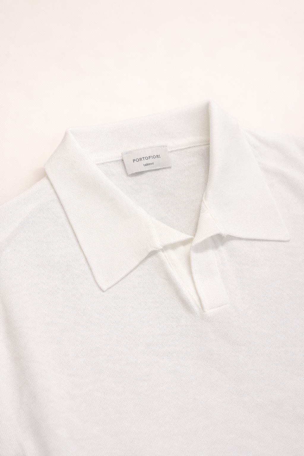 Polo in Maglia di Cotone