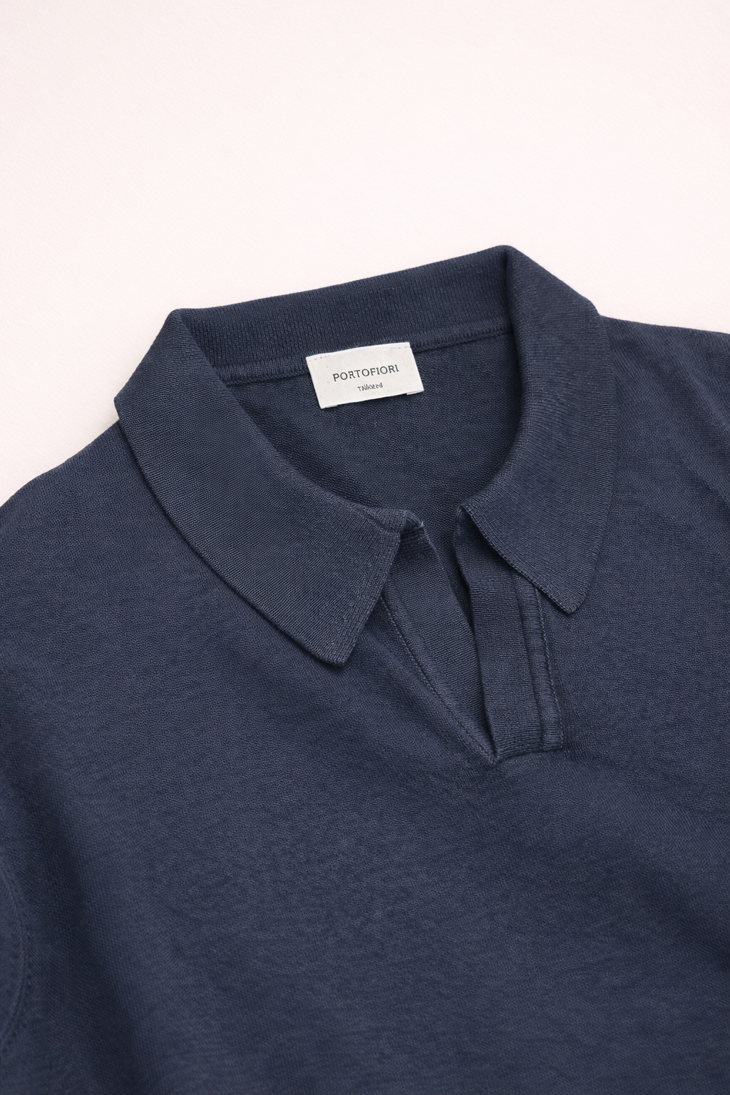 Polo in Maglia di Cotone