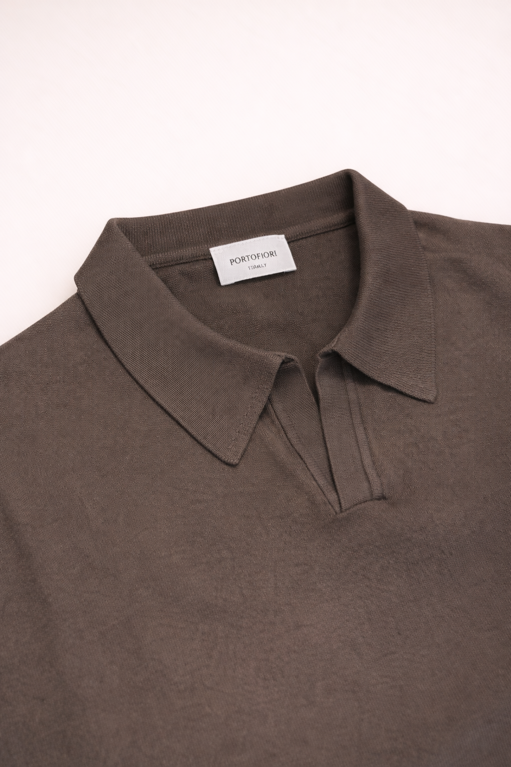 Polo in Maglia di Cotone