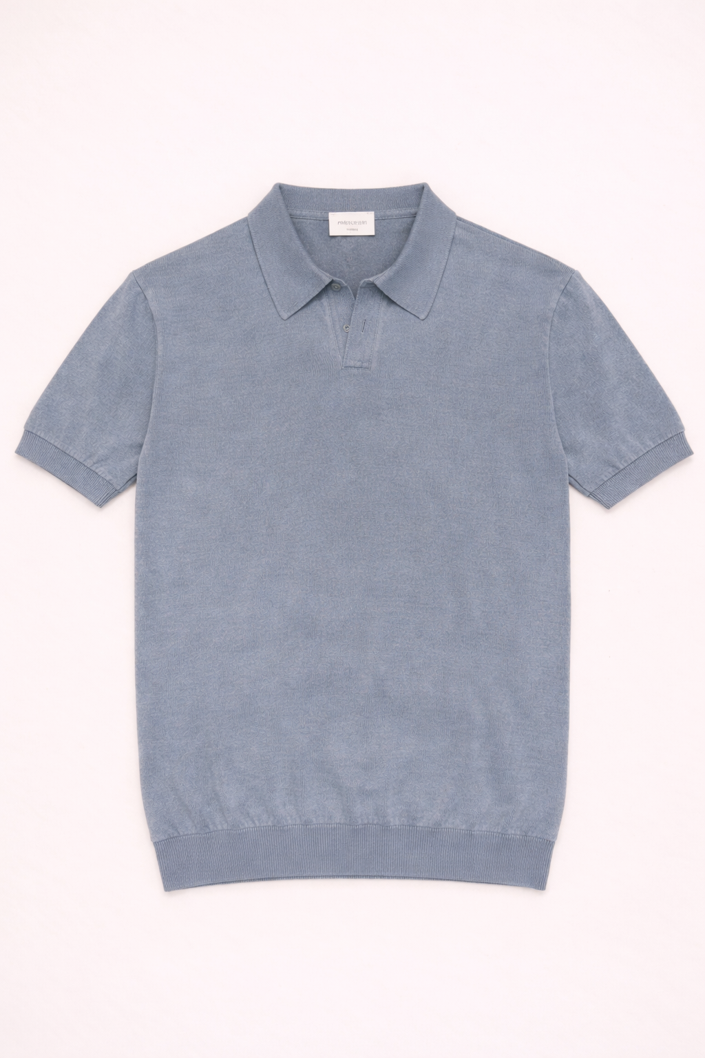 Polo in Maglia di Cotone