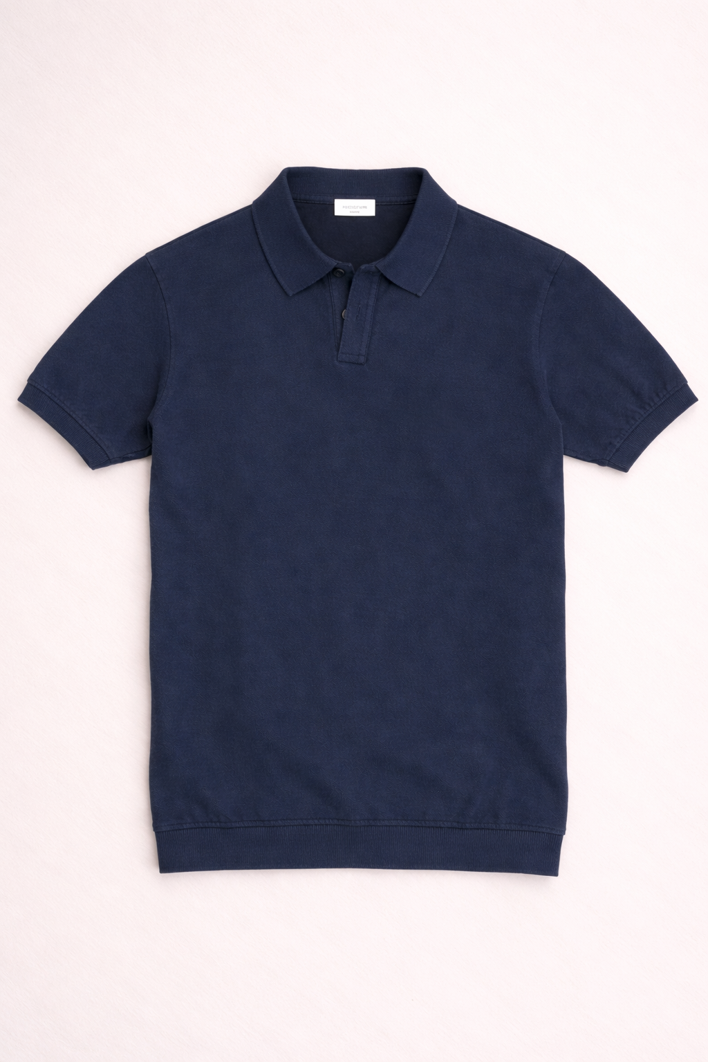 Polo in Maglia di Cotone