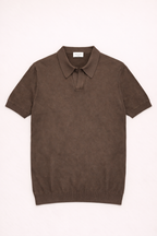 Polo in Maglia di Cotone