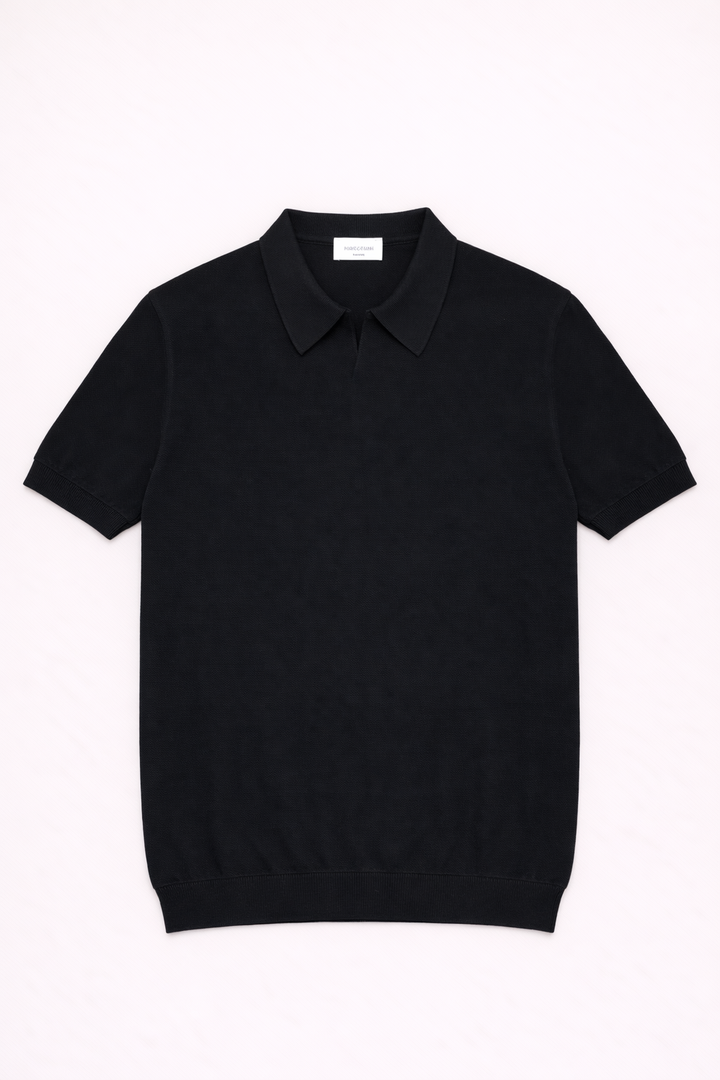 Polo in Maglia di Cotone