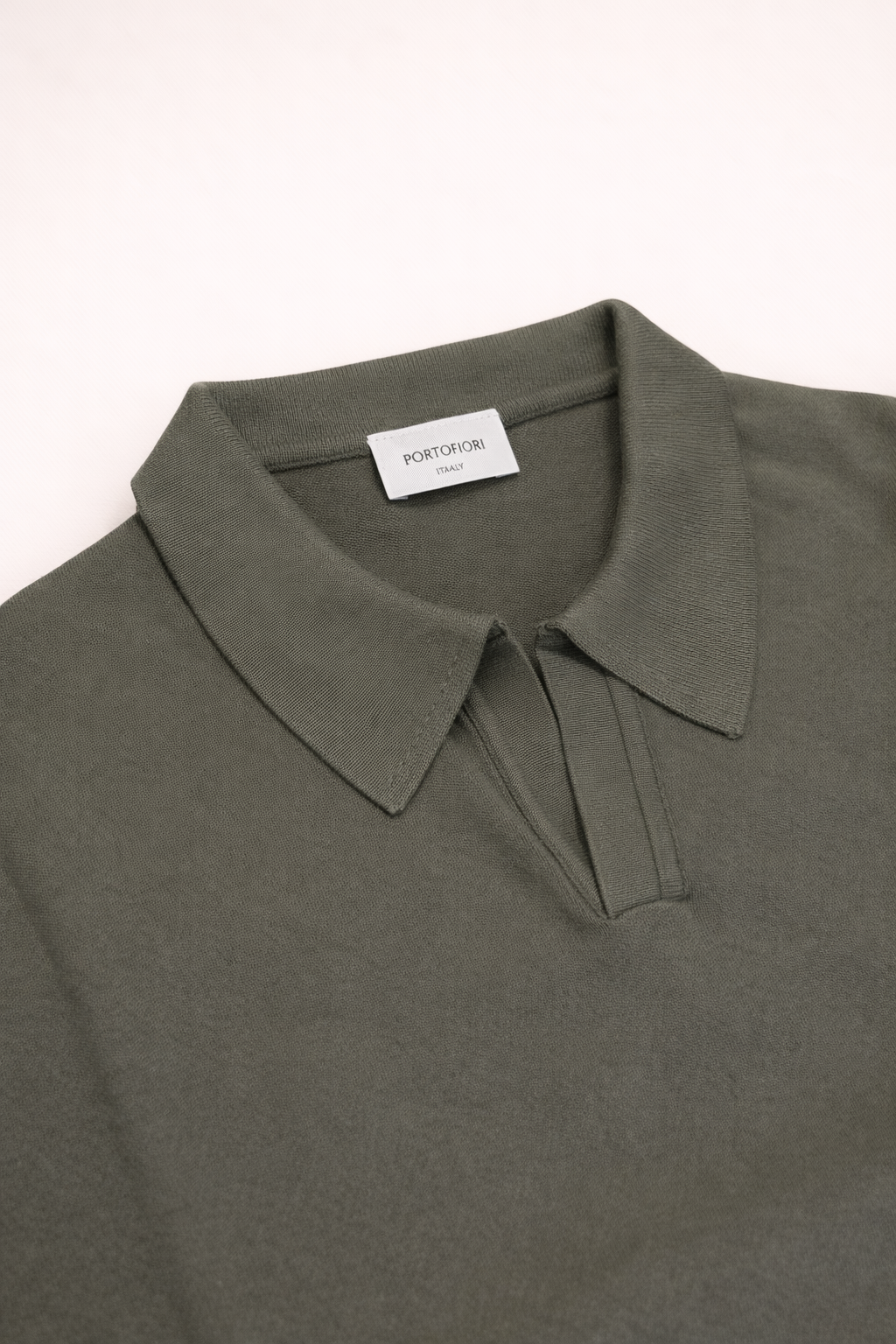 Polo in Maglia di Cotone