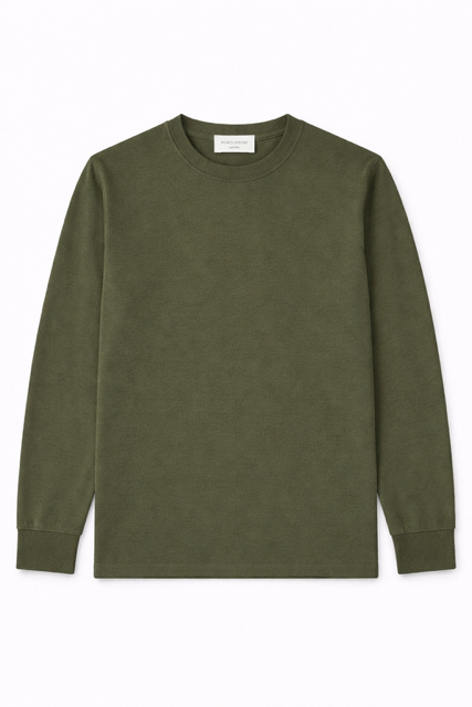 t-shirt-cotone-uomo-made-in-italy-verde