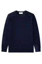 t-shirt-girocollo-blu-manica-lunga-cotone-egiziano-uomo-still-life