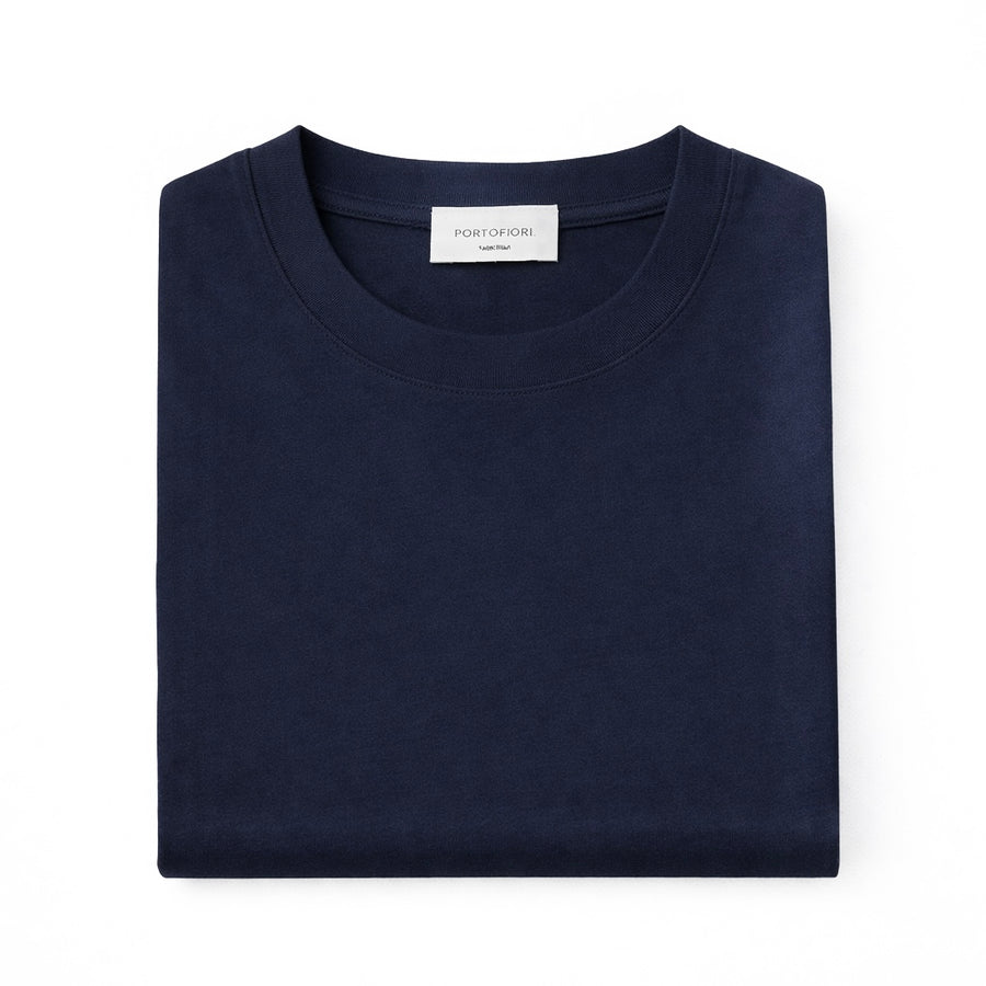 t-shirt-girocollo-blu-manica-lunga-cotone-egiziano-uomo-still-life