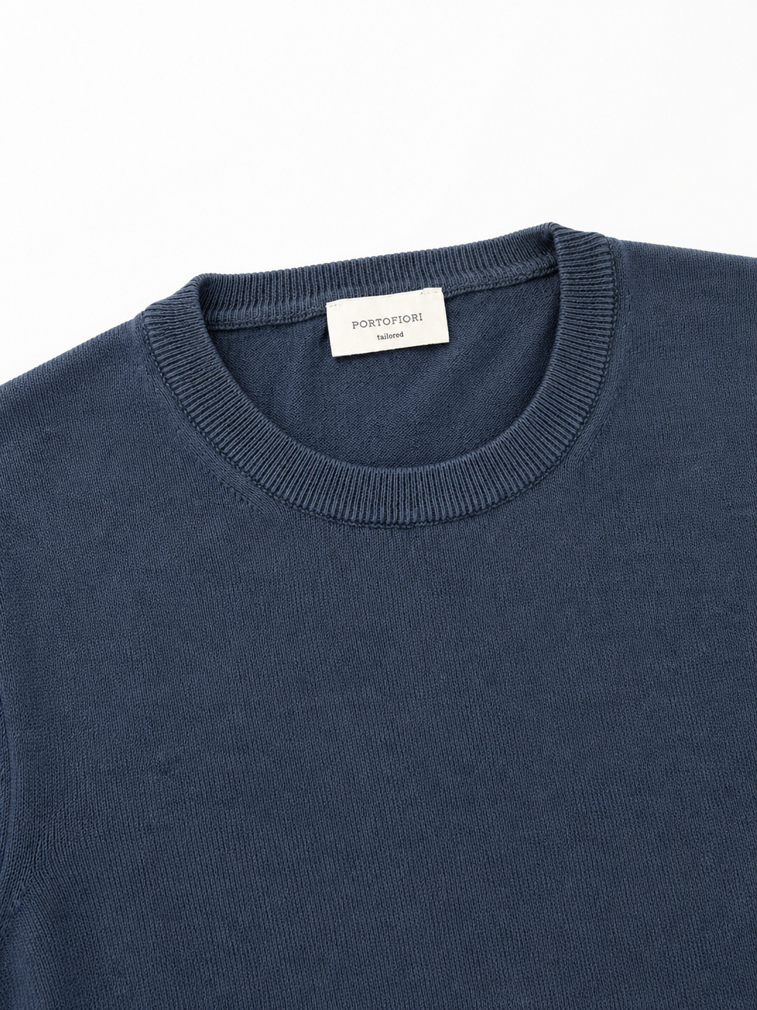 T-Shirt in Maglia di Cotone delavato