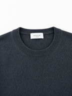 T-Shirt in Maglia di Cotone delavato
