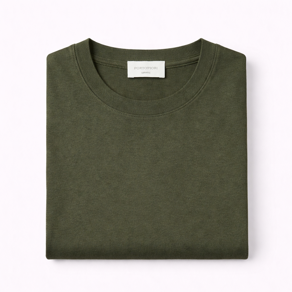 t-shirt-uomo-cotone-supima-verde-made-in-italy
